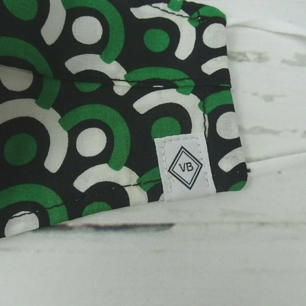 Clearance💎5/$25 New Vera Bradley Cloth Face Mask Imperial Tile Green Print